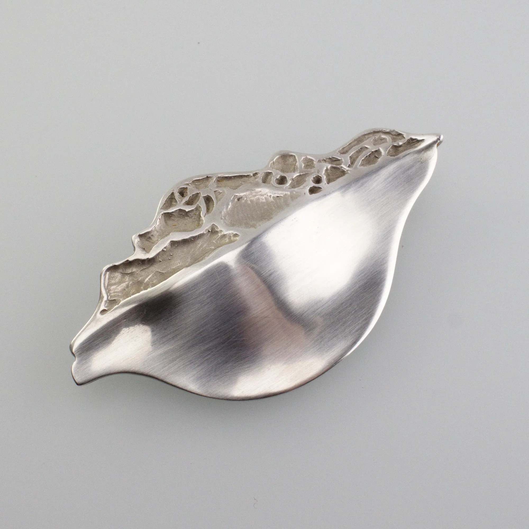 LANDSCAPE handmade sterling silver 3D brooch