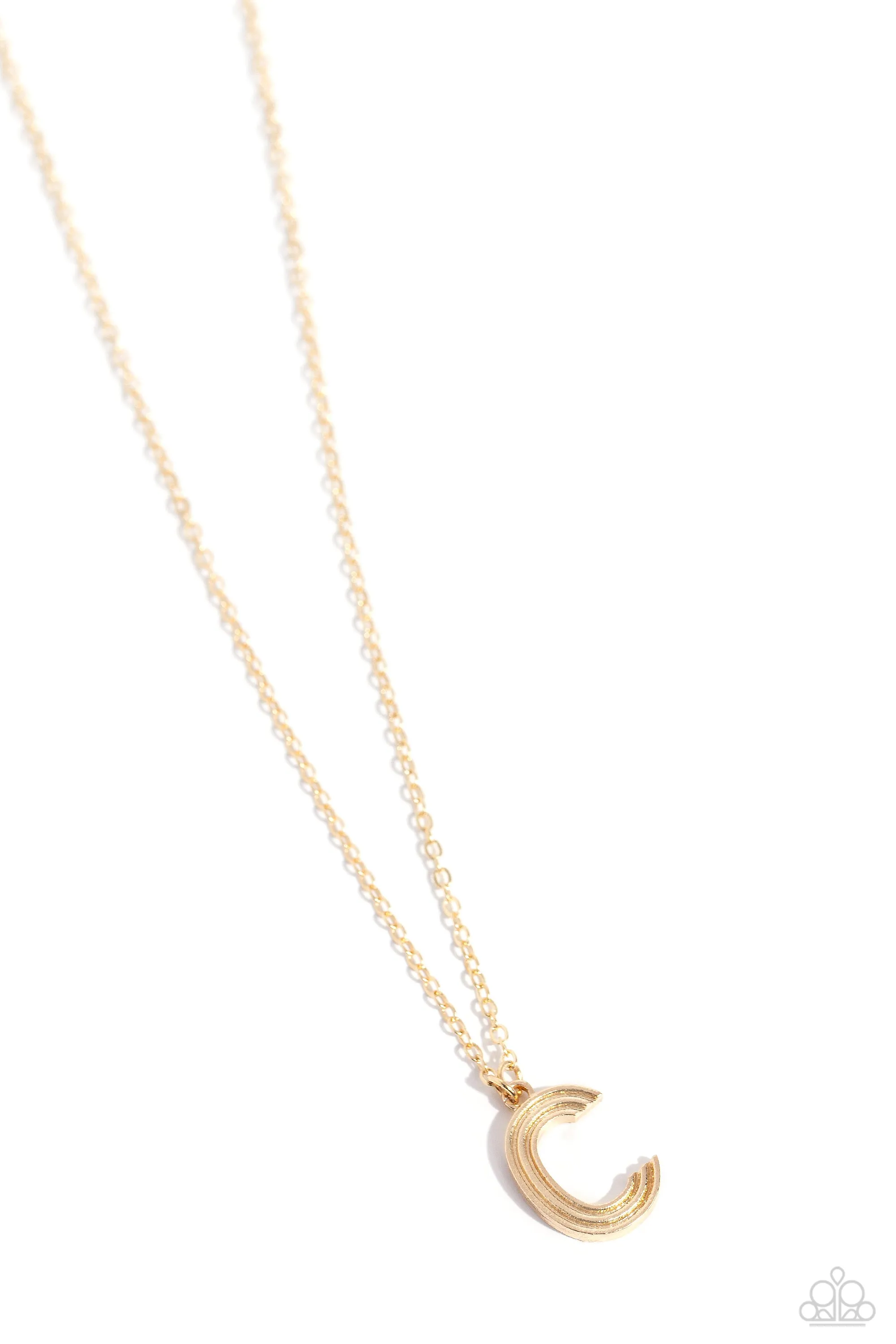 Leave Your Initials - Gold - C