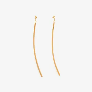 Linear Curve Earrings | E3501