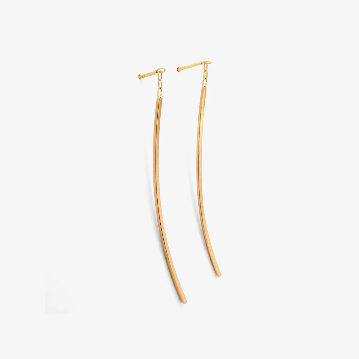 Linear Curve Earrings | E3501