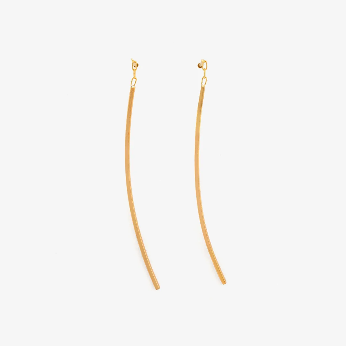 Linear Curve Earrings | E3501