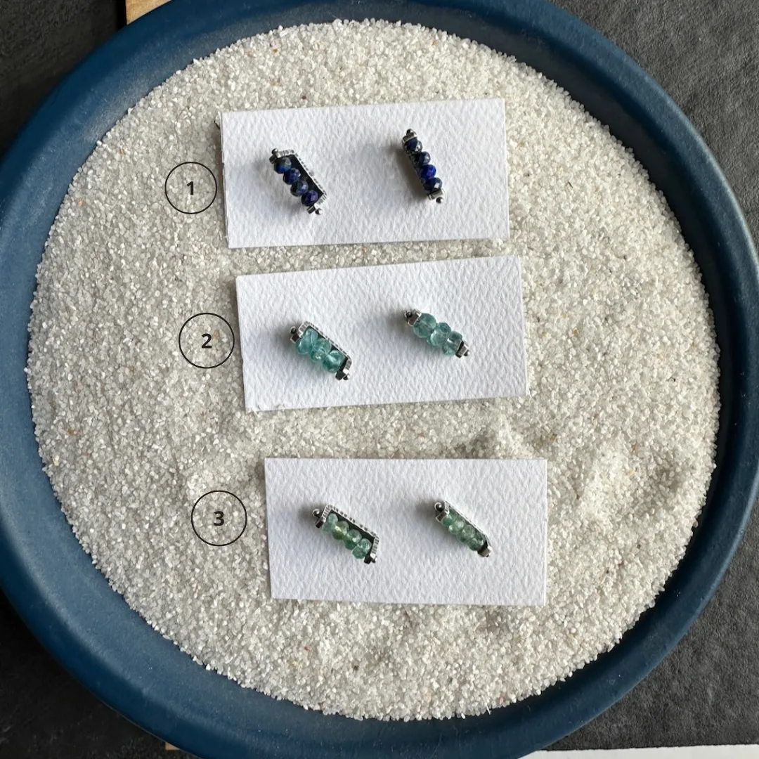Linear Post Earrings