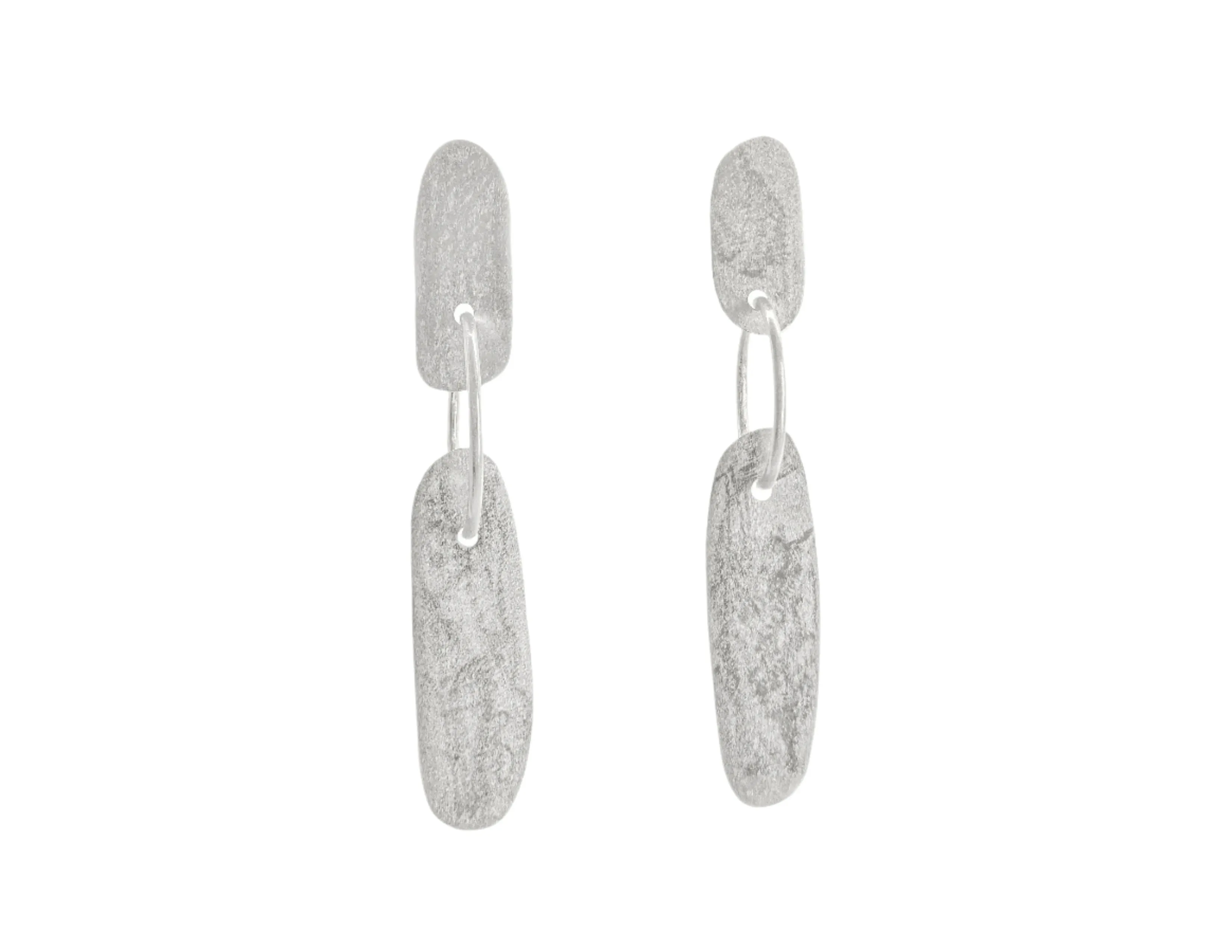 Link Silver Earrings