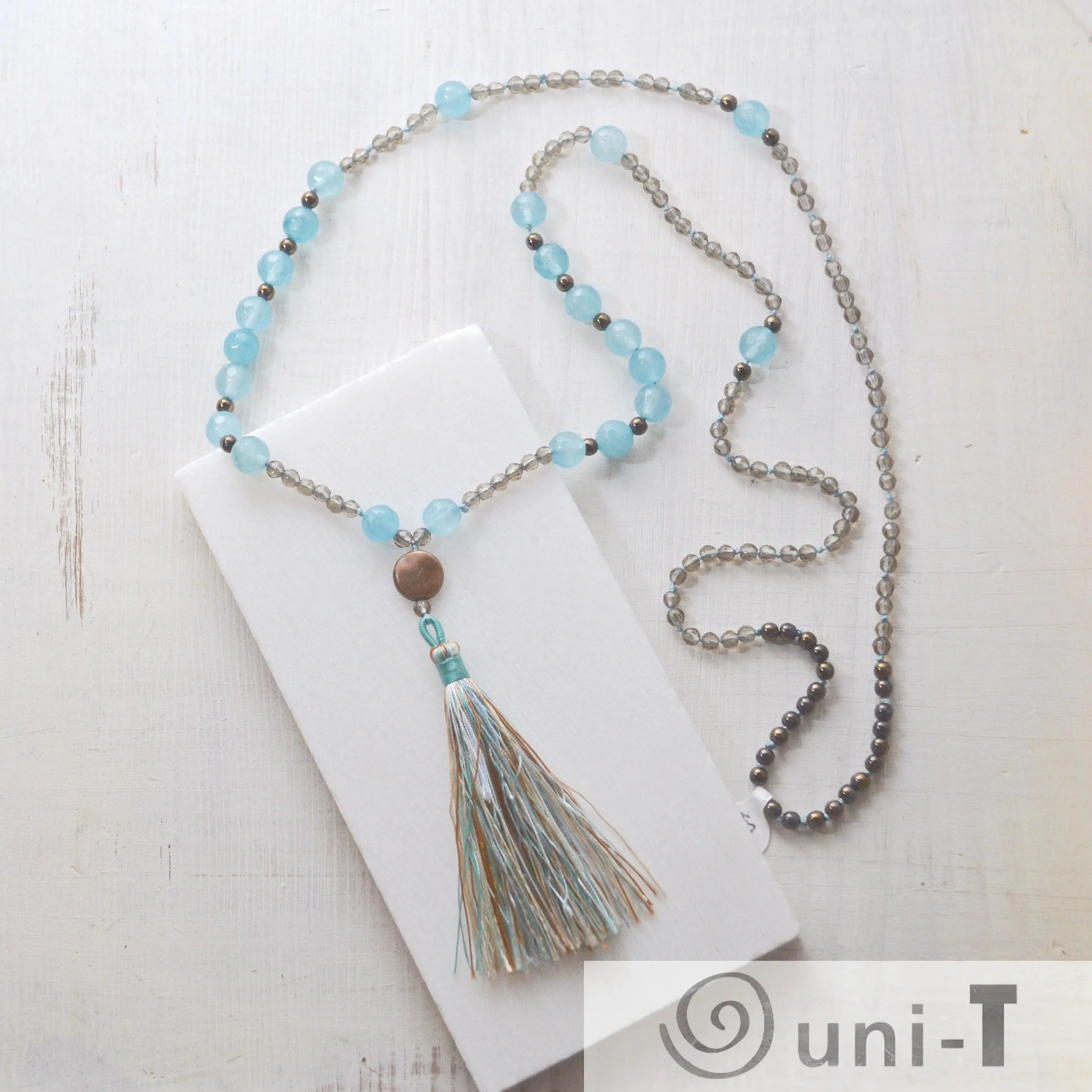 Long Beaded Mala Necklaces