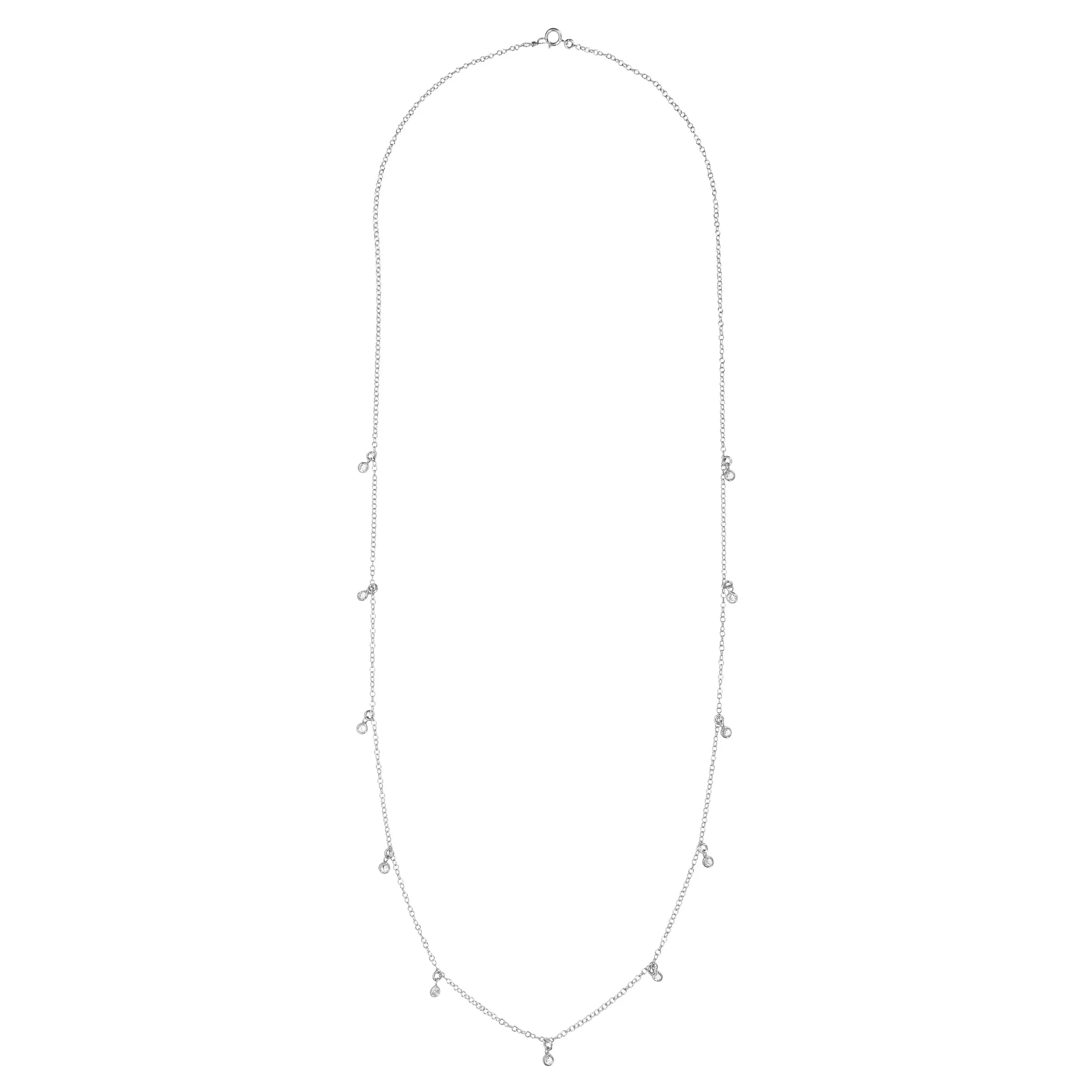 Long CZ Necklace
