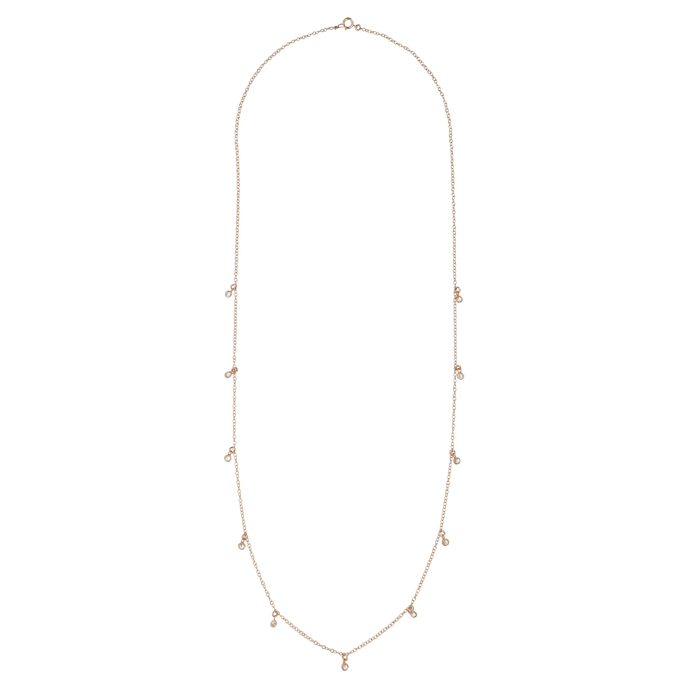 Long CZ Necklace