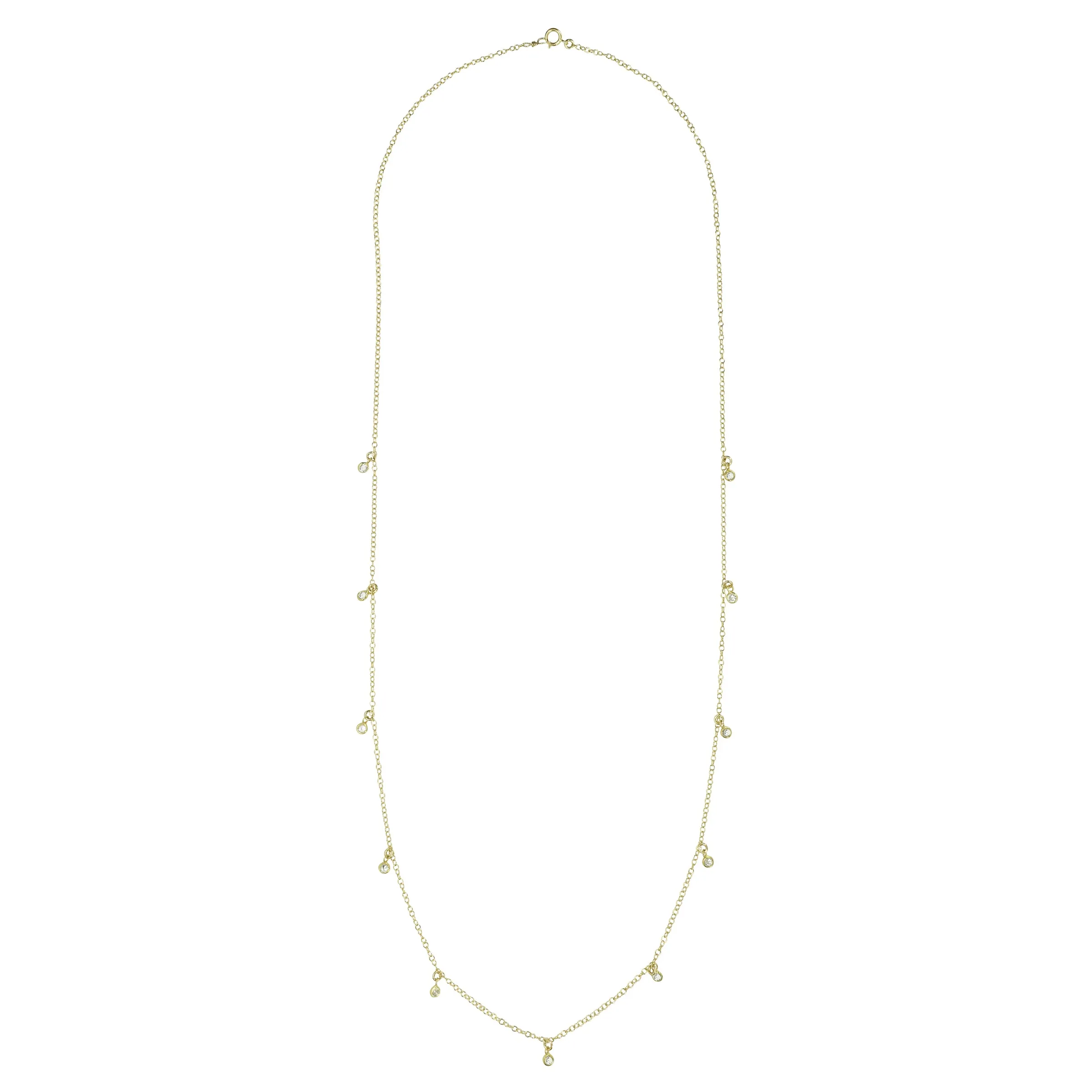 Long CZ Necklace