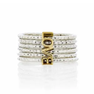 Love In A Spin Stacking Ring