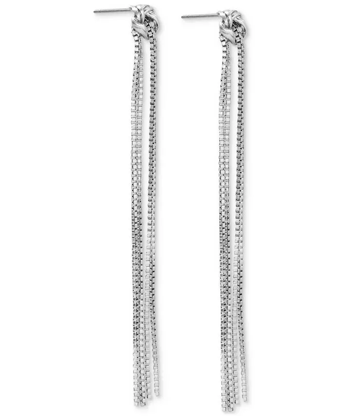 Lucky Brand Fringe Drop Earrings