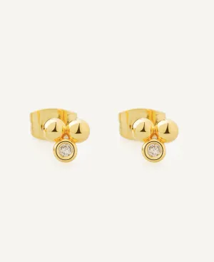 Mabel 14k Gold Stud Earring
