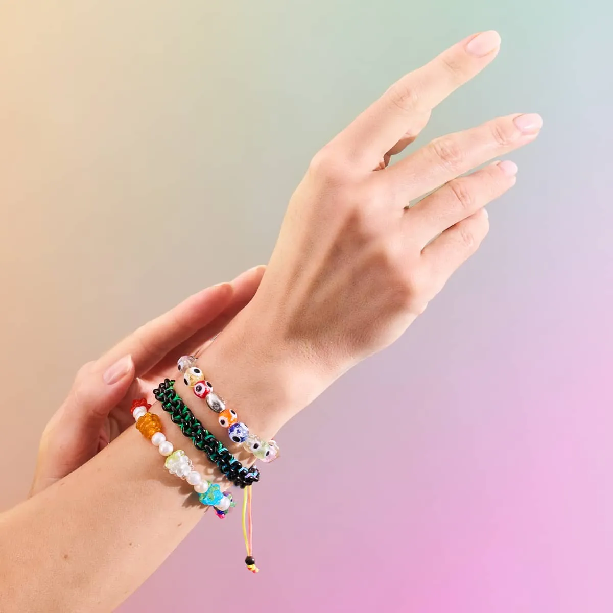 Macaw Links | Mini Kismet Bracelet | Spectrum x Gunmetal