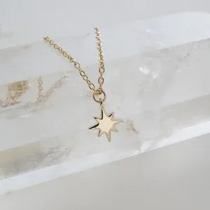 Magic Charm Starburst Hoops