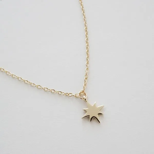 Magic Charm Starburst Hoops
