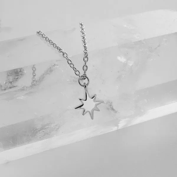 Magic Charm Starburst Hoops