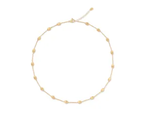 Marco Bicego 18K Yellow Gold Small Bead Short Siviglia Necklace