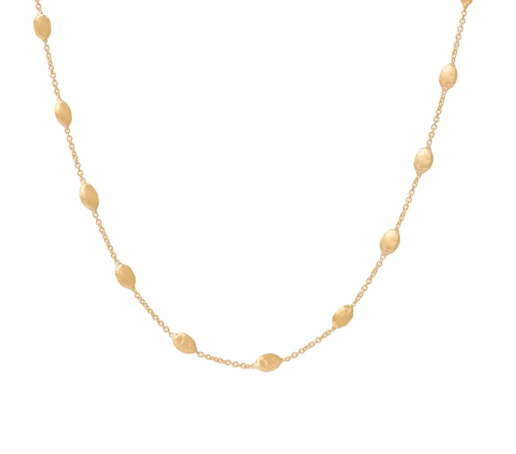 Marco Bicego 18K Yellow Gold Small Bead Short Siviglia Necklace