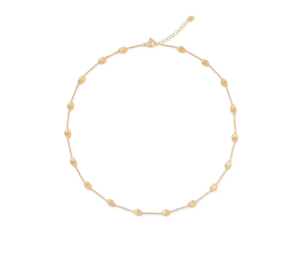 Marco Bicego 18K Yellow Gold Small Bead Short Siviglia Necklace