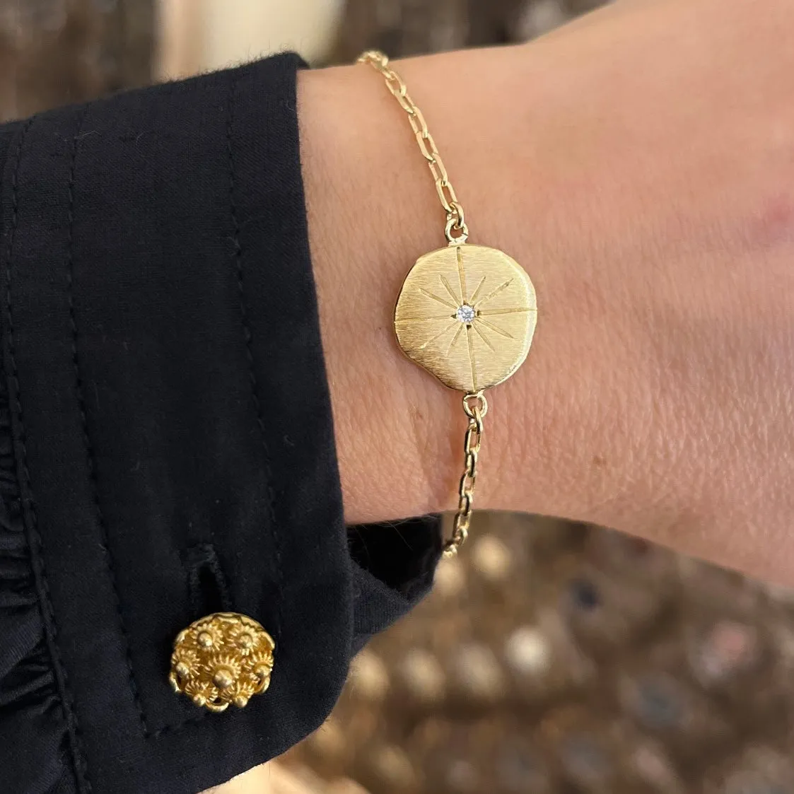 Medal Sun bracelet - Hanka In
