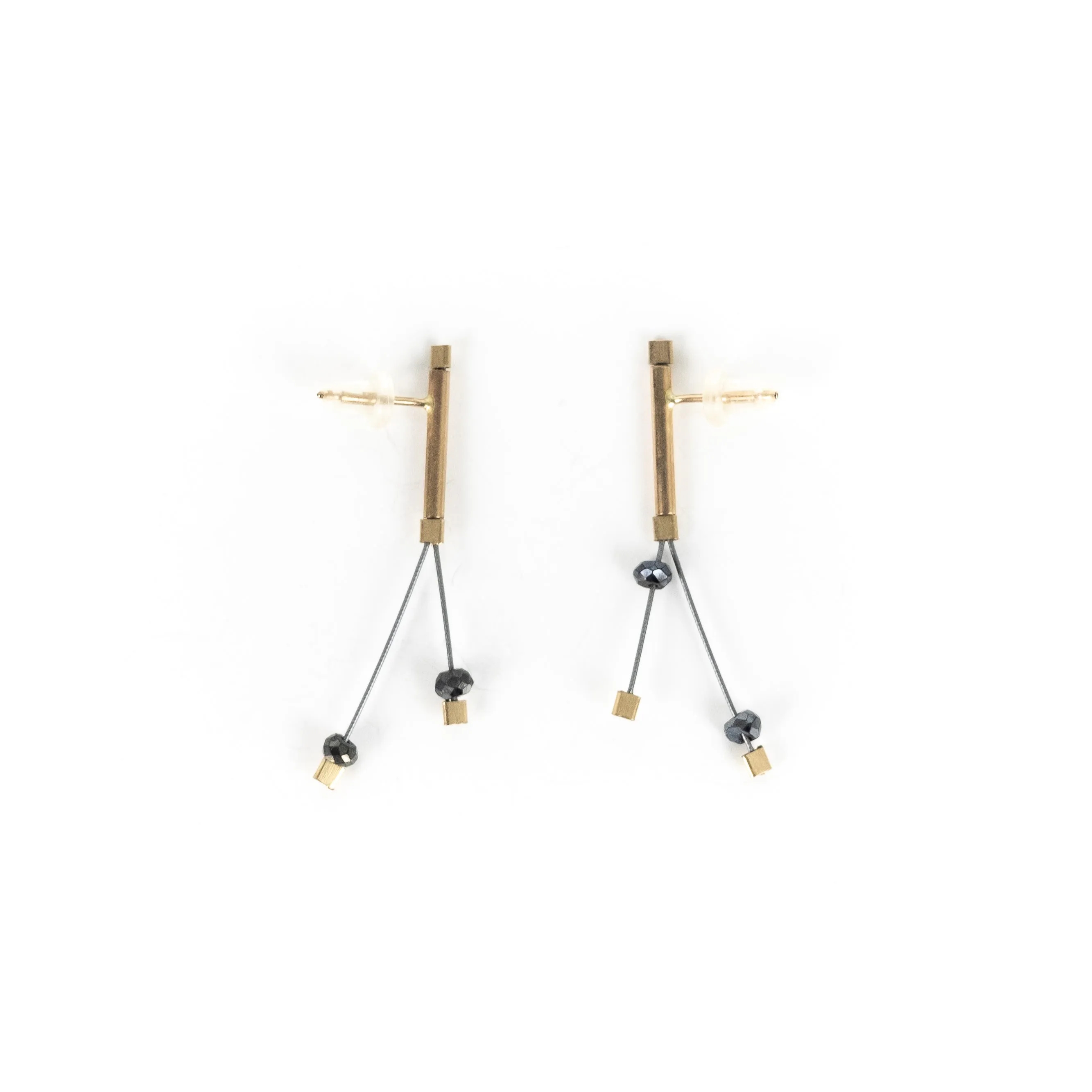 Meghan Patrice Riley Linear Earrings