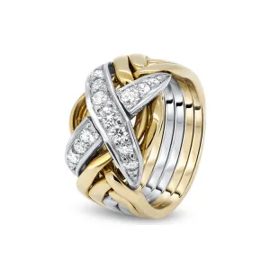 Mens Gold Diamond 6RX-MD