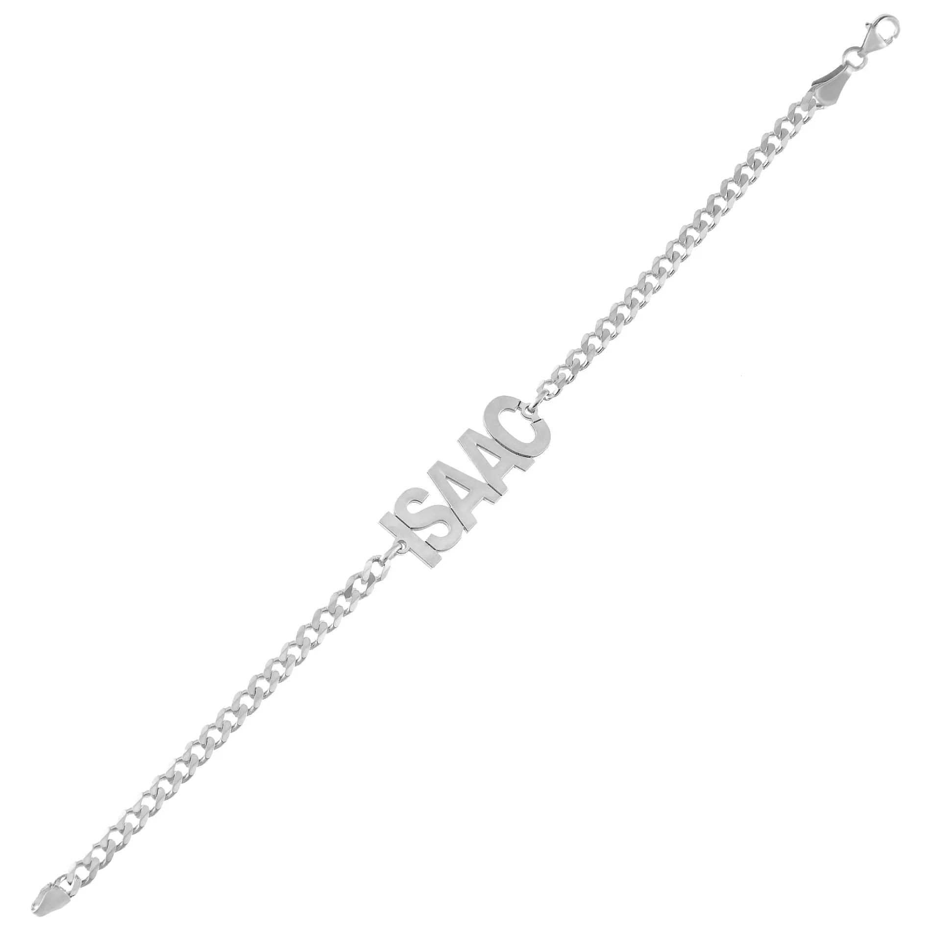 Men's Nameplate Bracelet
