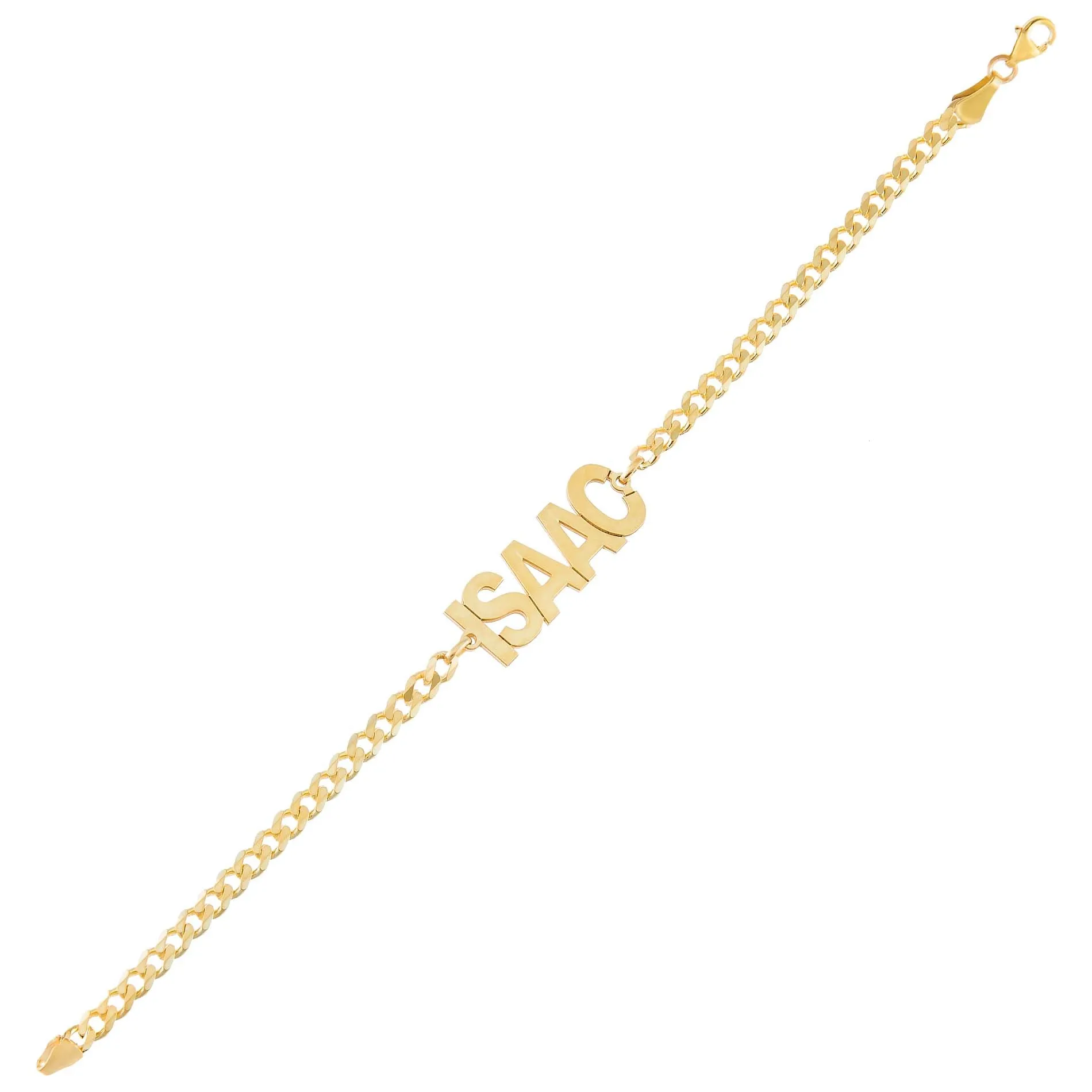 Men's Nameplate Bracelet