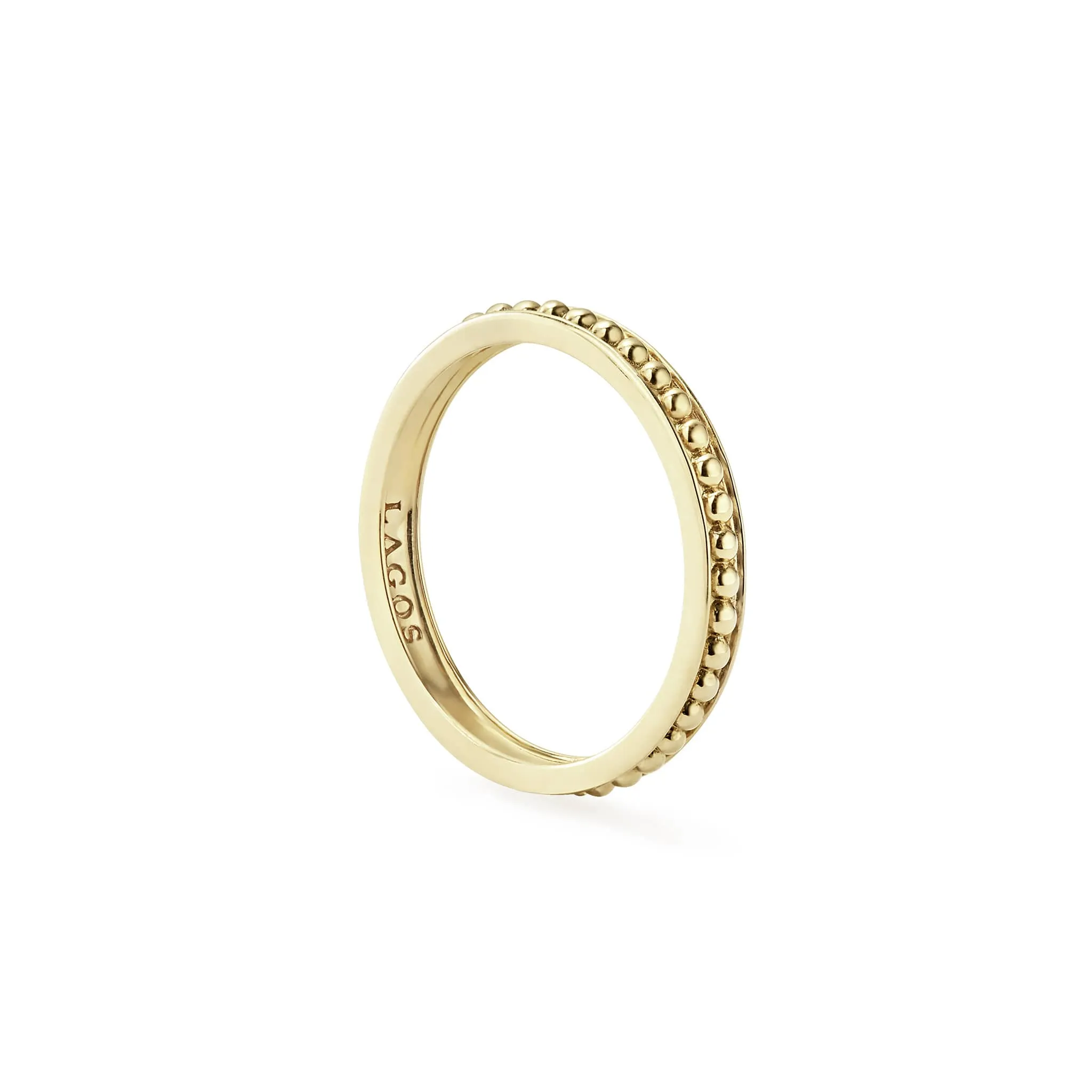 Meridian 18K Gold Stacking Ring