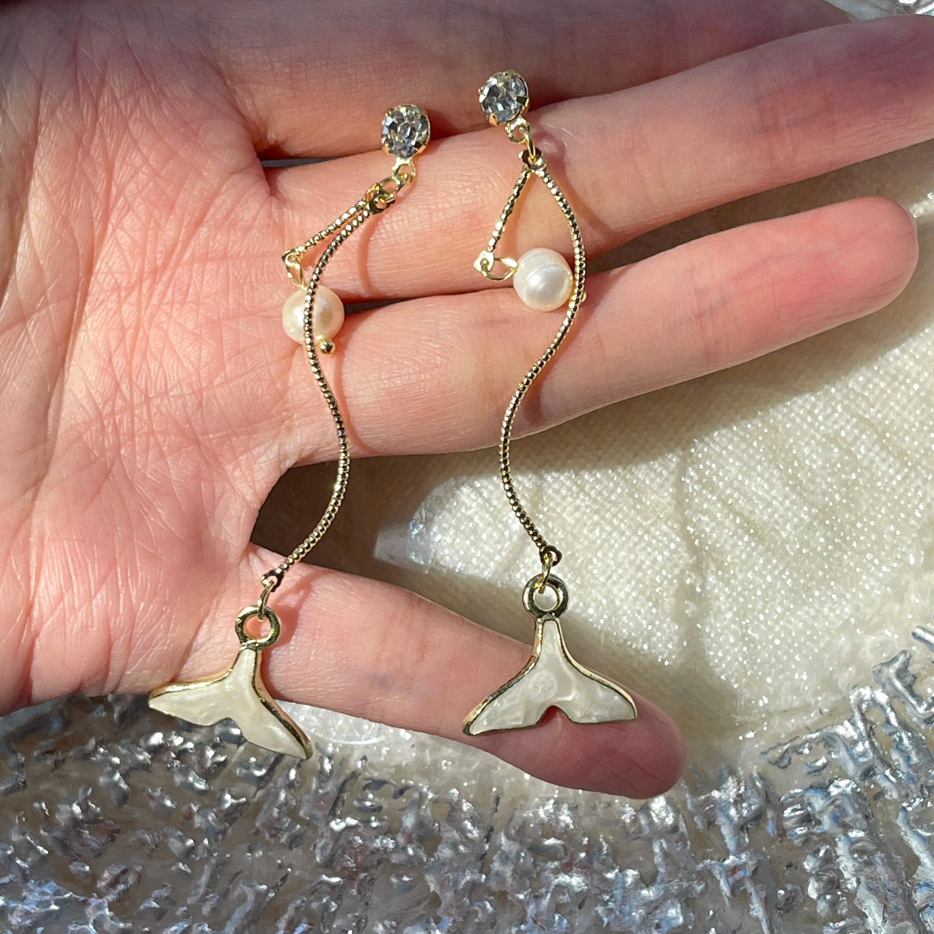 Mermaid Tail Earrings