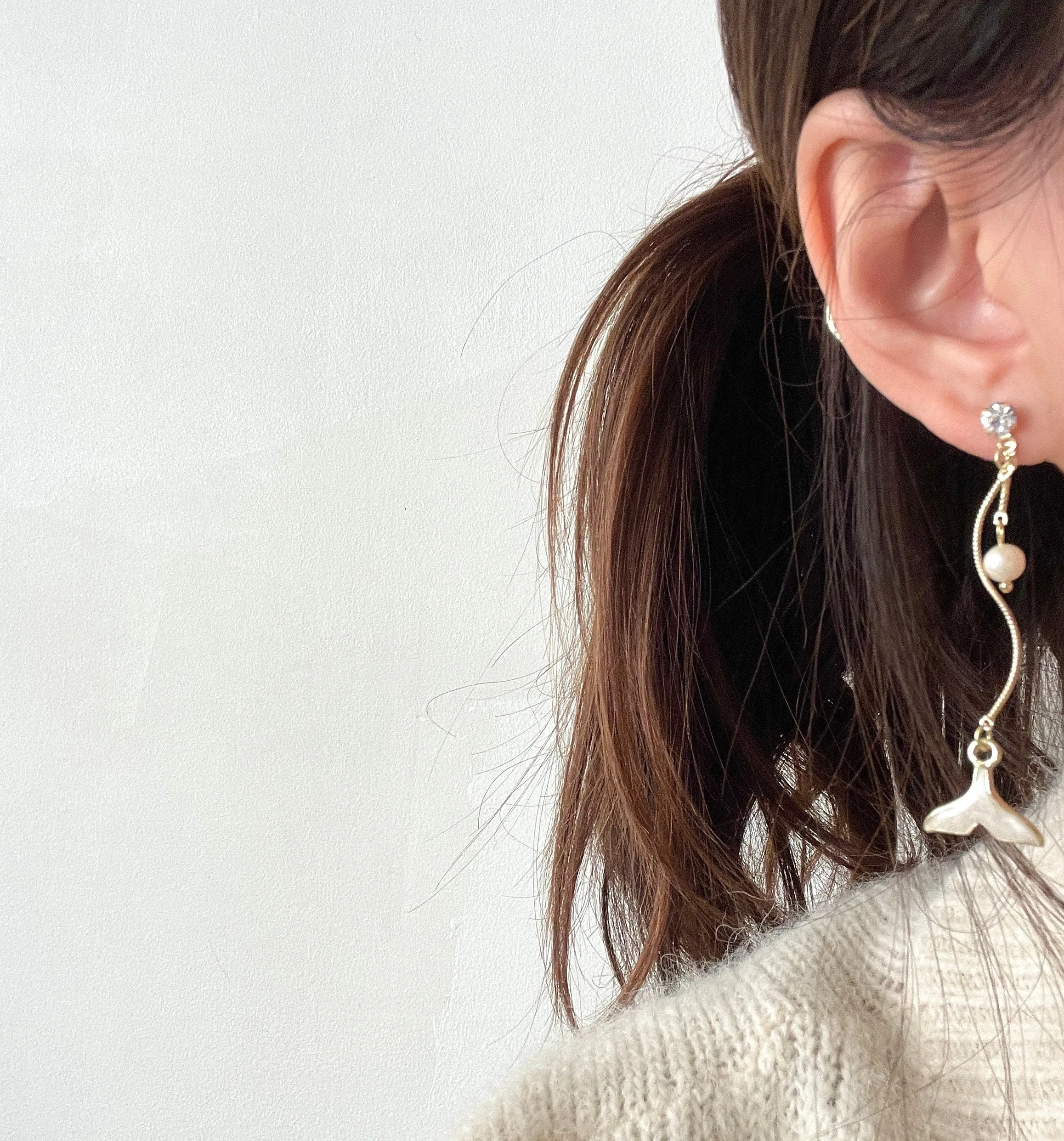 Mermaid Tail Earrings