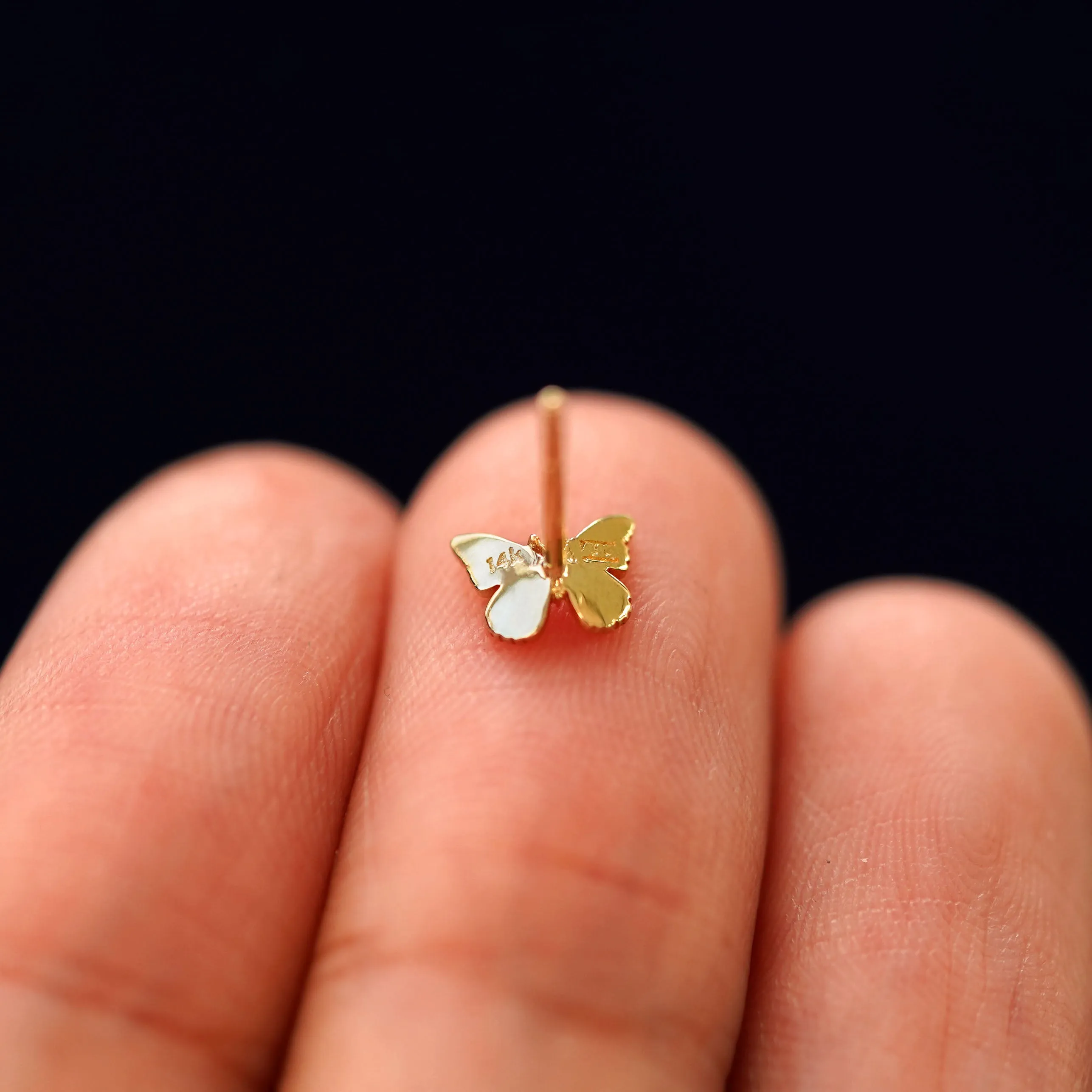 Mini Butterfly Earring