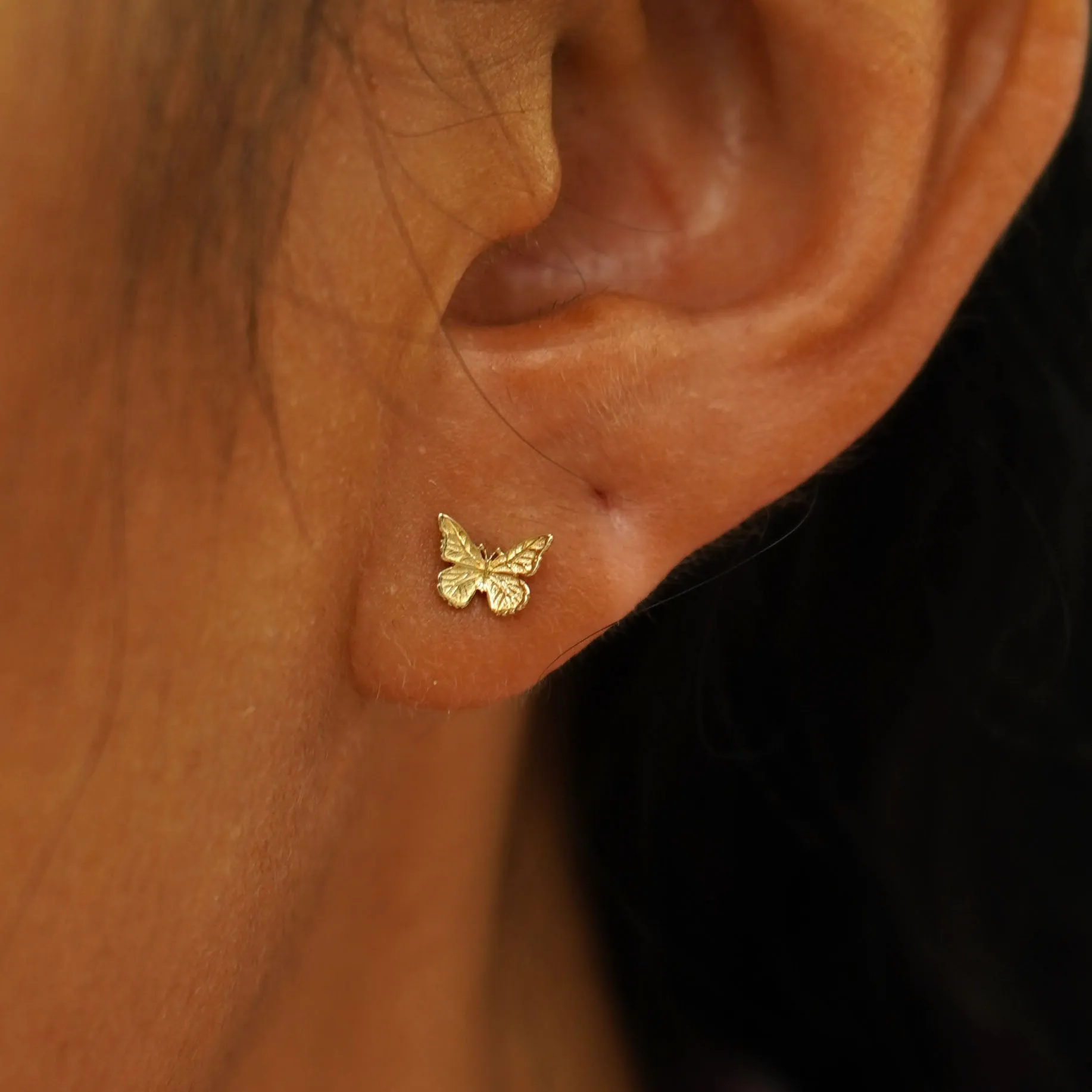 Mini Butterfly Earring