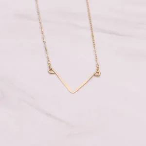 Mini V Short Necklace
