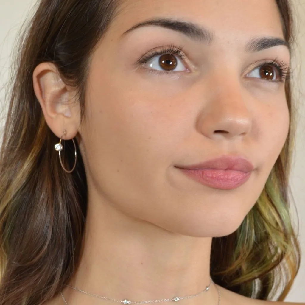 Minimalist Hoop Earrings