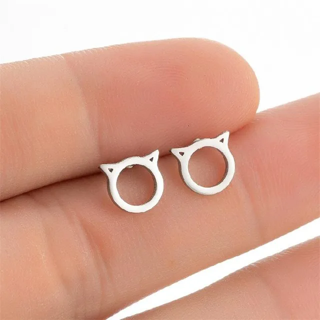 Minimalist Mini Animal Earrings