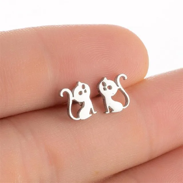 Minimalist Mini Animal Earrings