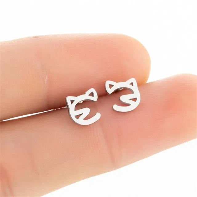 Minimalist Mini Animal Earrings
