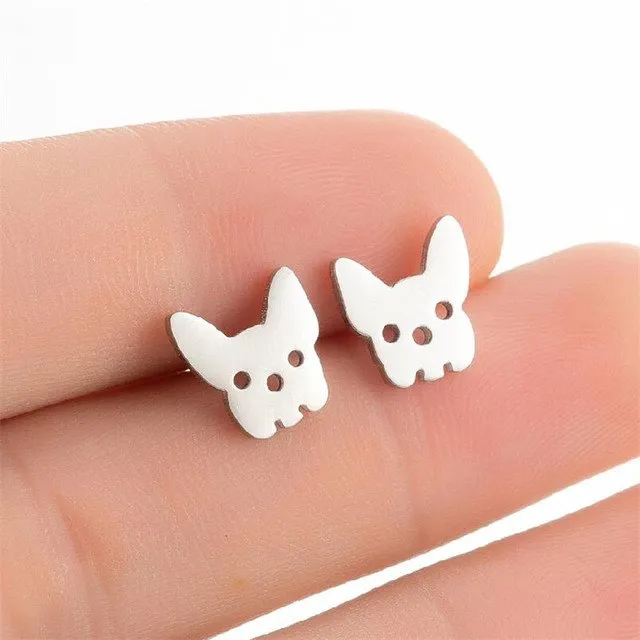 Minimalist Mini Animal Earrings