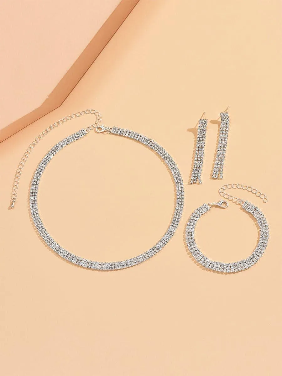 Minimalist Wedding Jewelry Set MSE033118