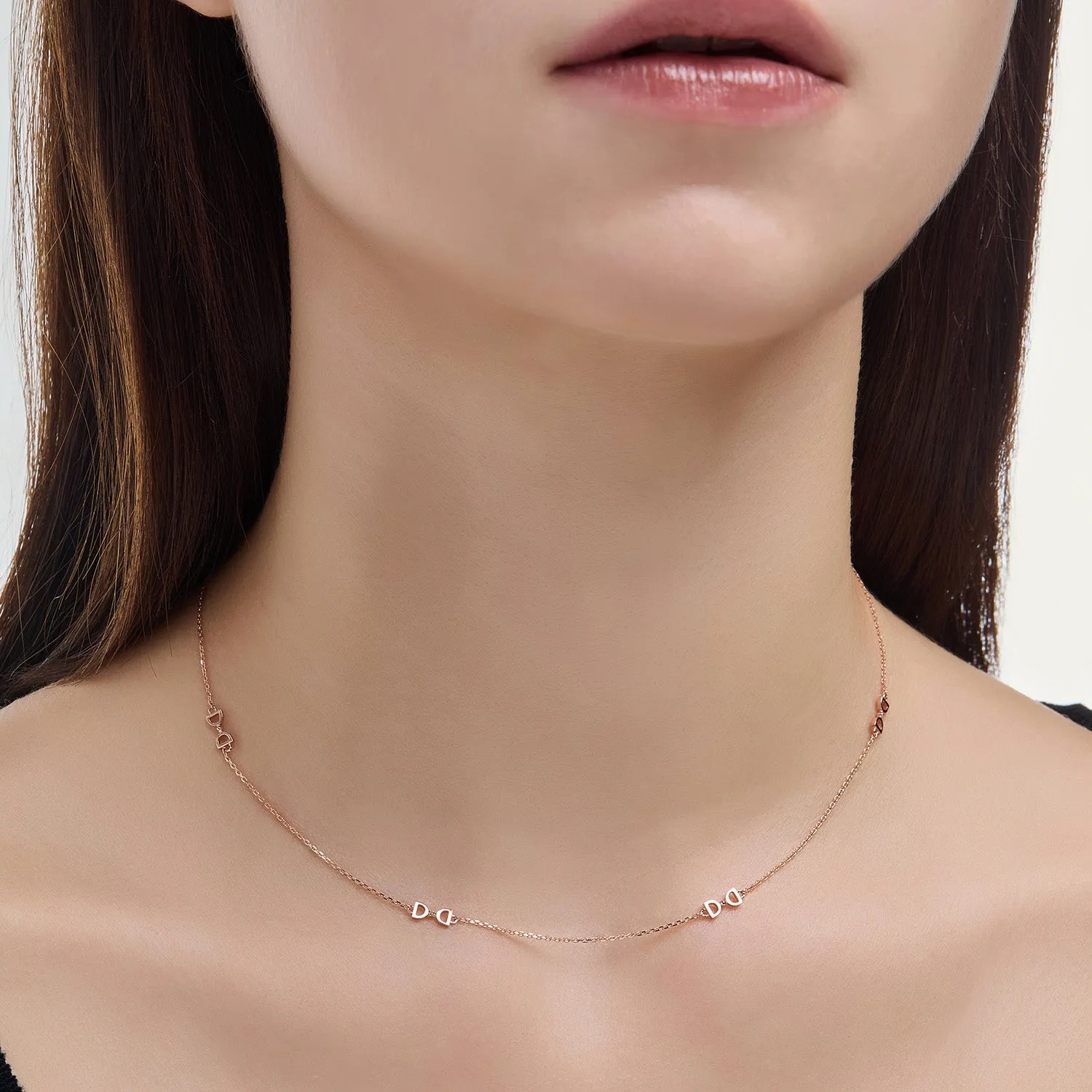 Miss. Doux Gold Necklace JDRNRXF484S