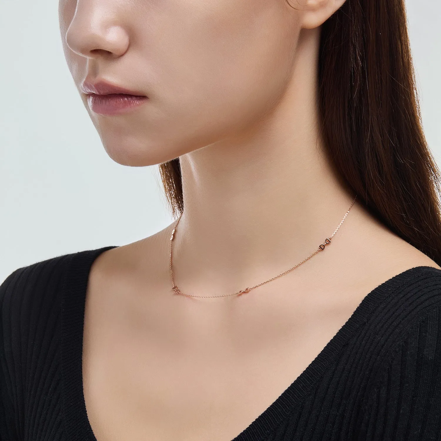 Miss. Doux Gold Necklace JDRNRXF484S