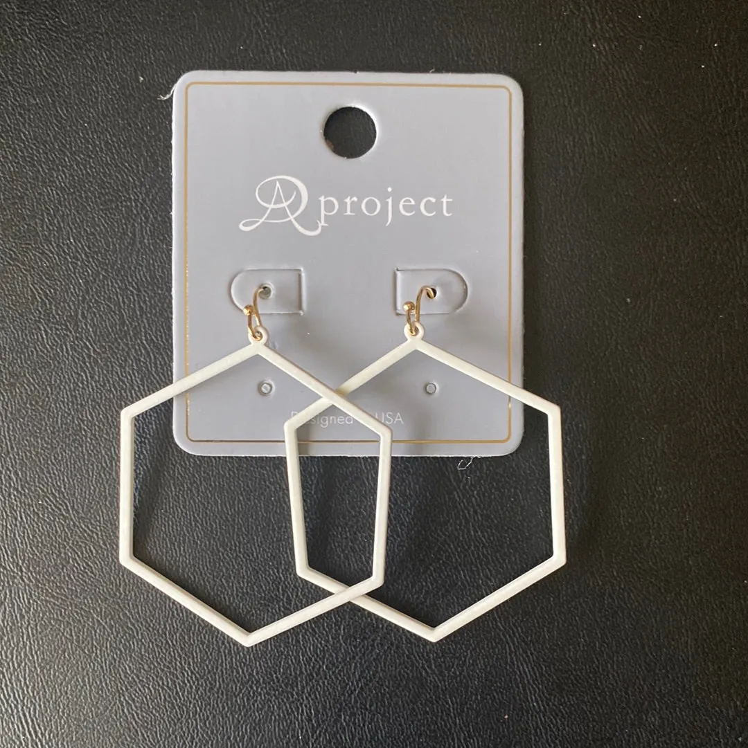 MK- Summer Bright Hex Dangle Earring (Gina B’s)