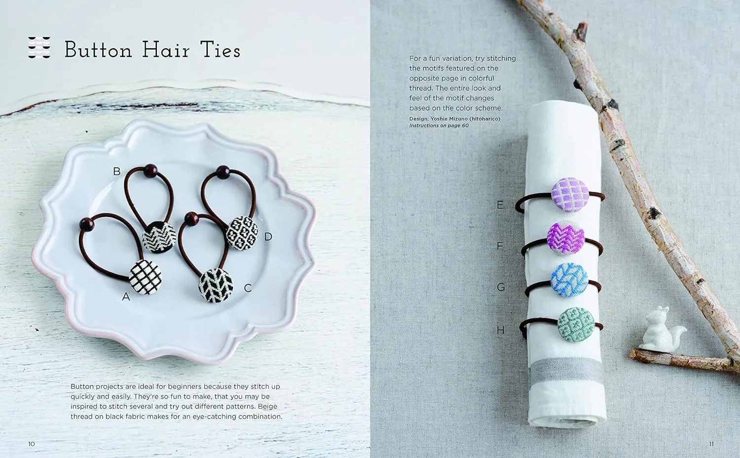 Modern Kogin: Simple & Stylish Sashiko Embroidery Projects by Boutique-Sha