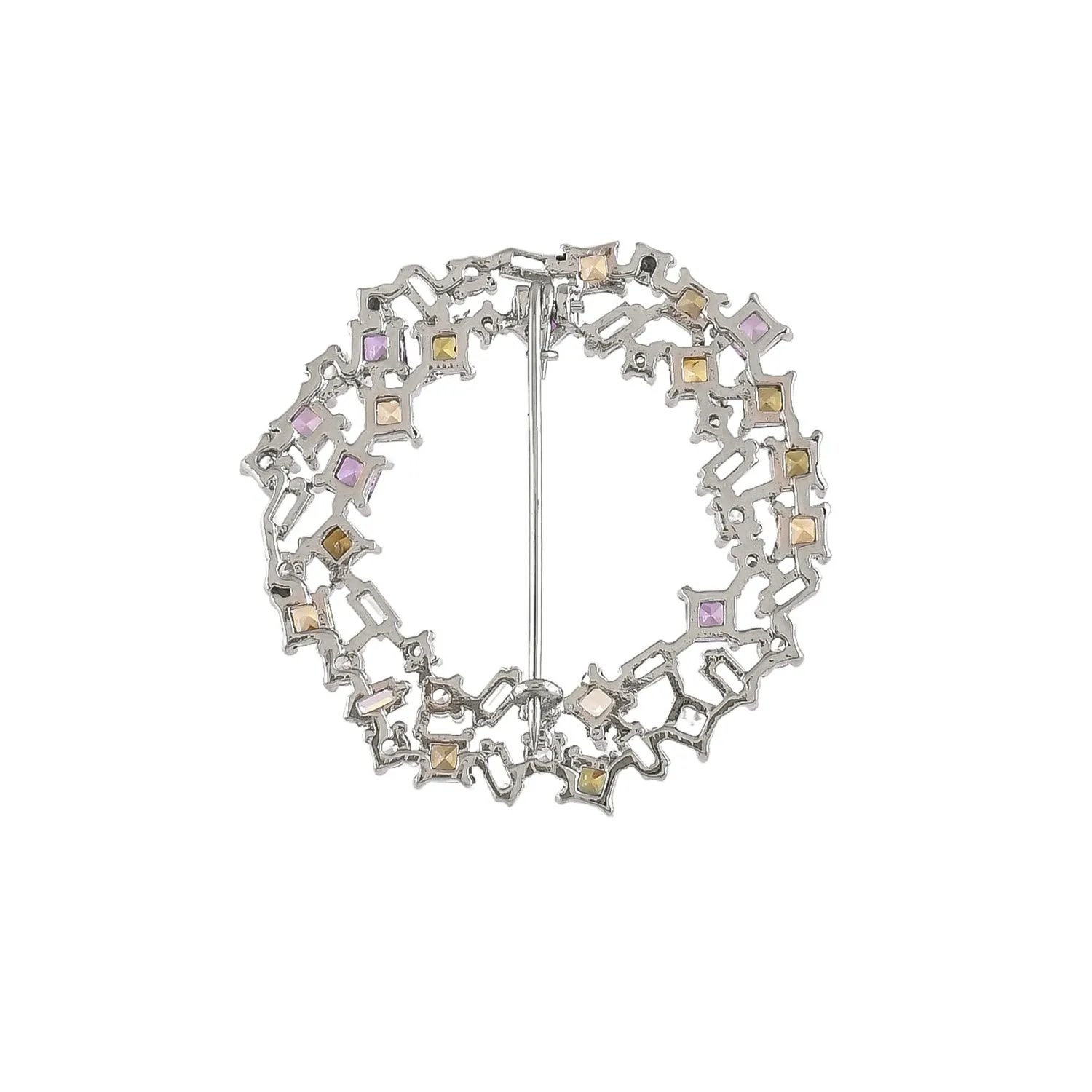 Mosaic Circle Of Radiance Brooch