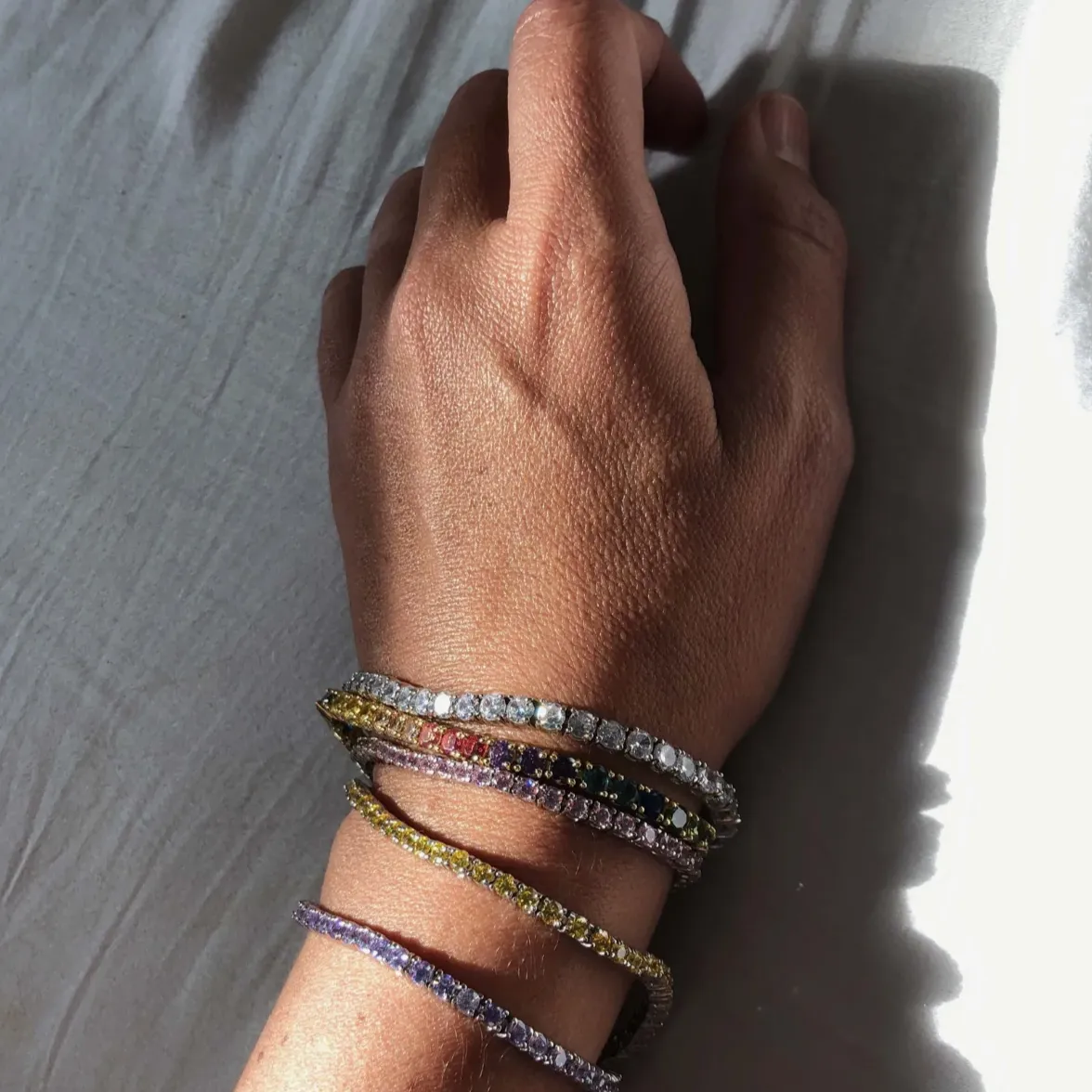 Mounser Laguna Thin Bracelet Emerald