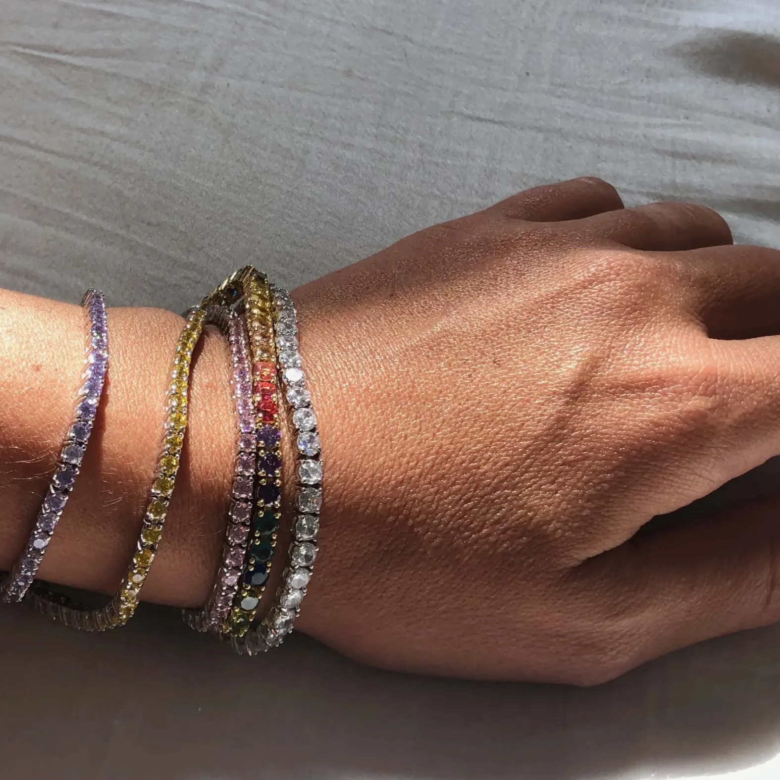 Mounser Laguna Thin Bracelet Emerald