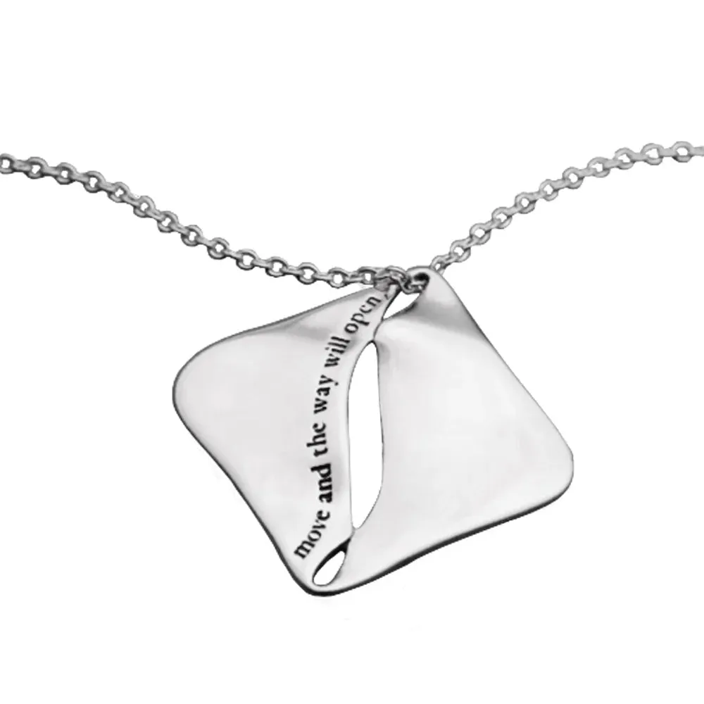 Move And The Way Will Open - Buddha Necklace