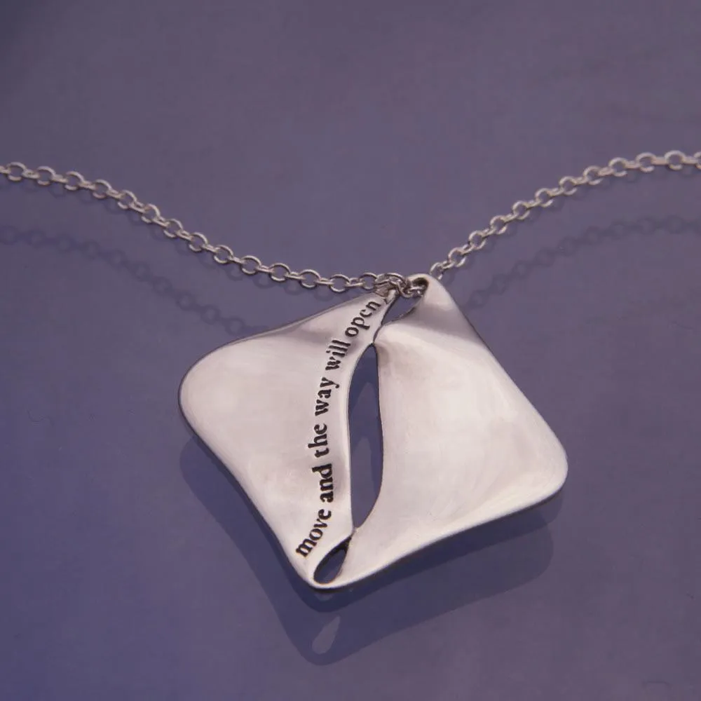 Move And The Way Will Open - Buddha Necklace