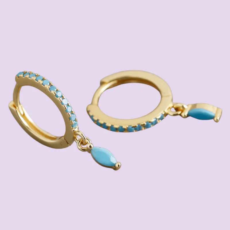 Multicolored Dangle Earrings