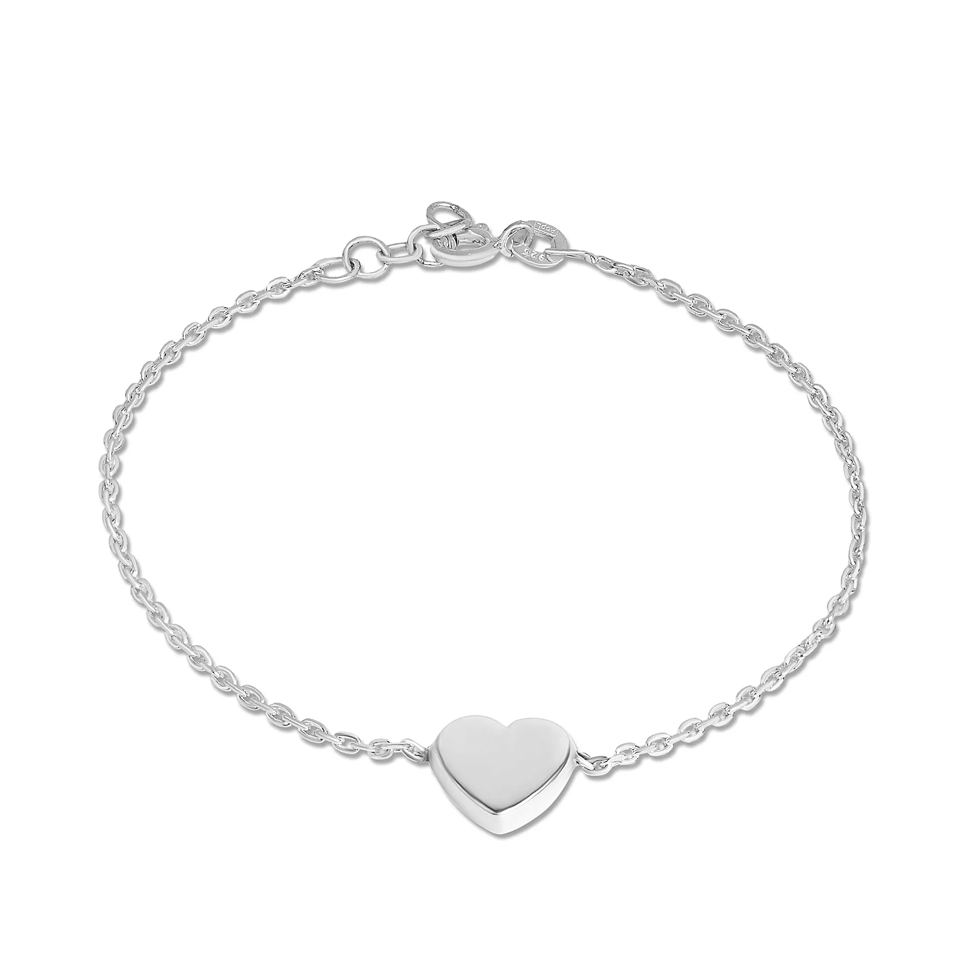 Mysha Personalized Serenade Heart Bracelet