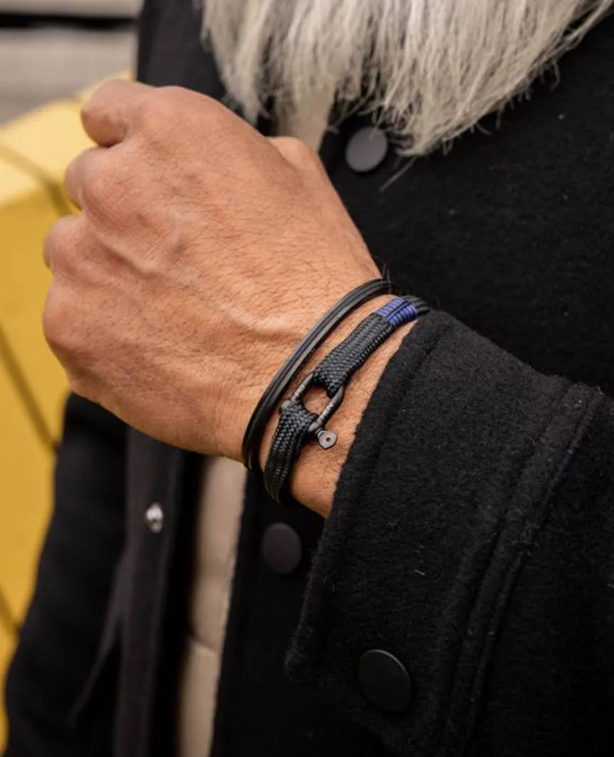 Navarch 4mm Black Bracelet